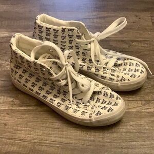 Hot topic shut up converse women’s size 7